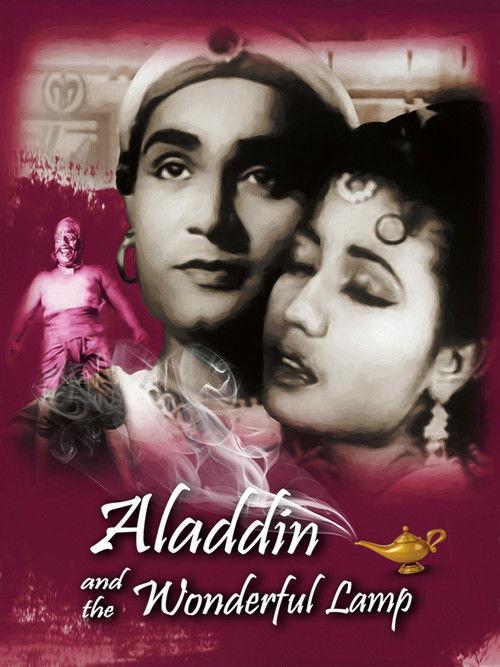Aladdin and the Wonderful Lamp 1952 official movie poster