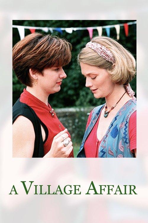 A Village Affair 1995 official movie poster