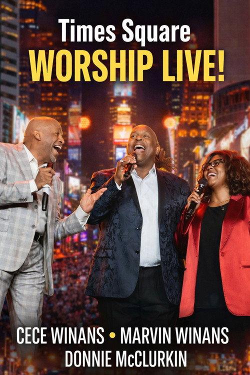 CeCe Winans, Marvin Winans, & Donnie McClurkin Live In Times Square 2021 official movie poster