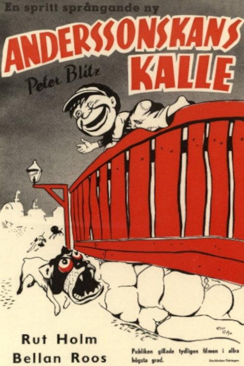 Anderssonskans Kalle 1950 official movie poster