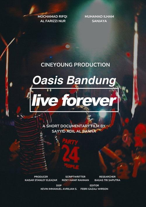 Oasis Bandung Live Forever 2025 official movie poster