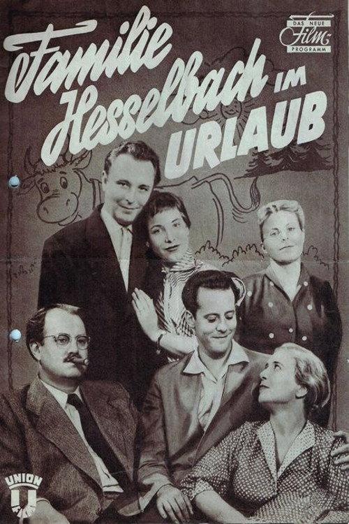 The Hesselbach Family on Vacation 1955 official movie poster
