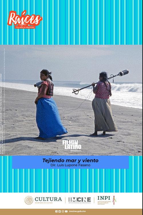 Tejiendo mar y viento 1985 official movie poster