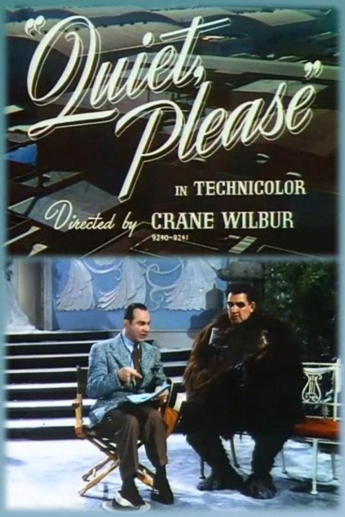 Quiet, Please 1939 official movie poster
