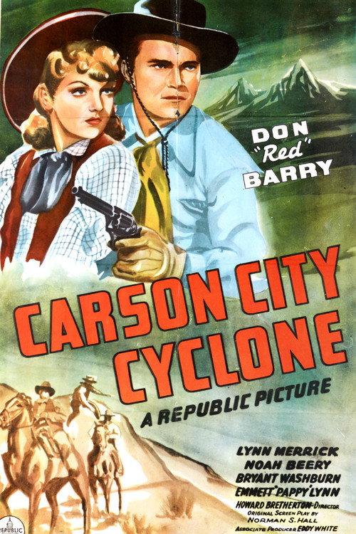 Carson City Cyclone 1943 official movie poster