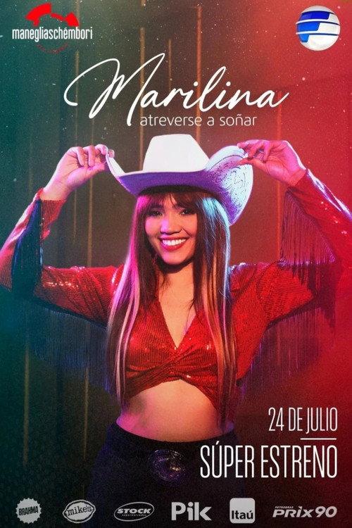 Marilina: Daring To Dream 2023 official movie poster