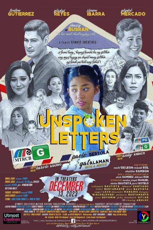 Unspoken Letters 2023 official movie poster