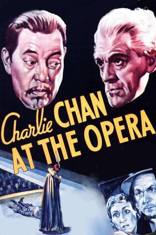 Charlie Chan at the Opera 1936 official movie poster