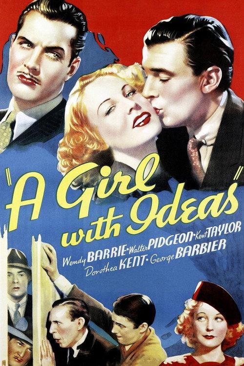 A Girl with Ideas 1937 official movie poster