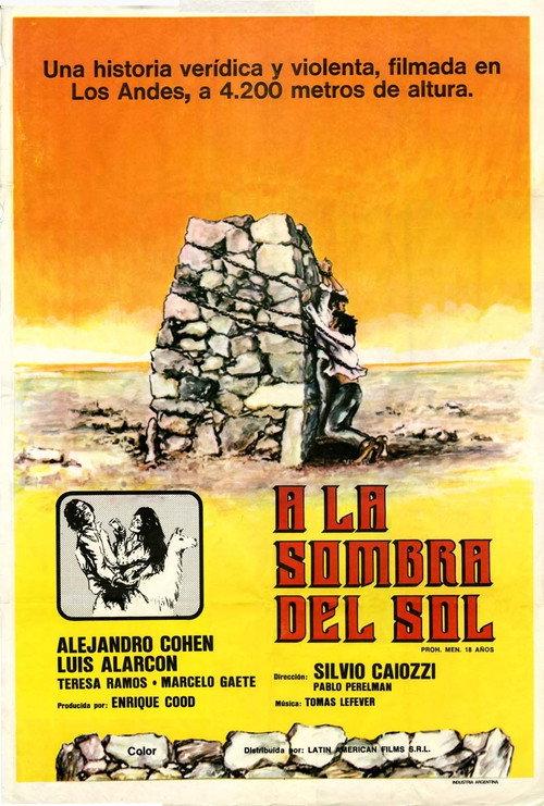 A la sombra del sol 1974 official movie poster