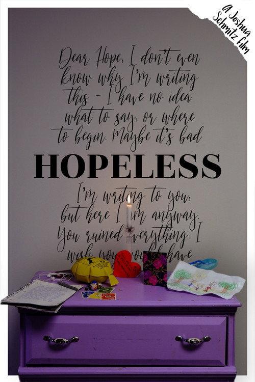 HOPELESS 2025 official movie poster
