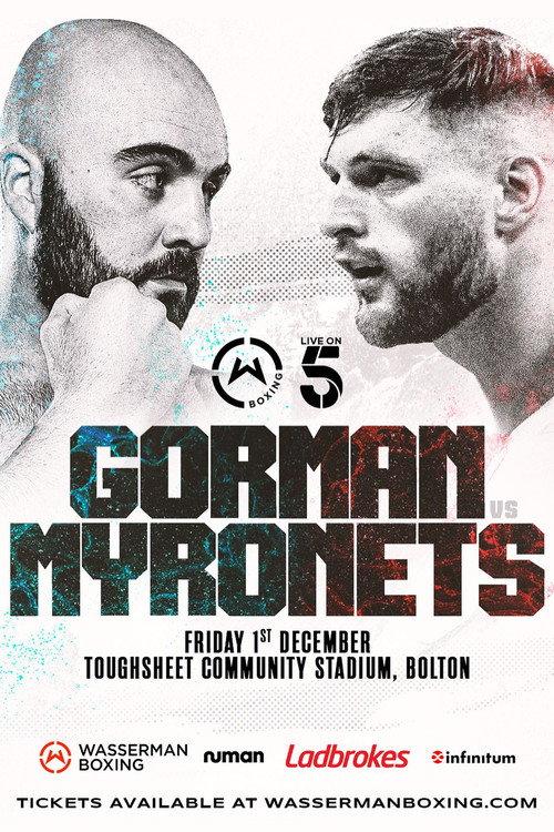 Nathan Gorman vs. Bohdan Myronets 2023 official movie poster