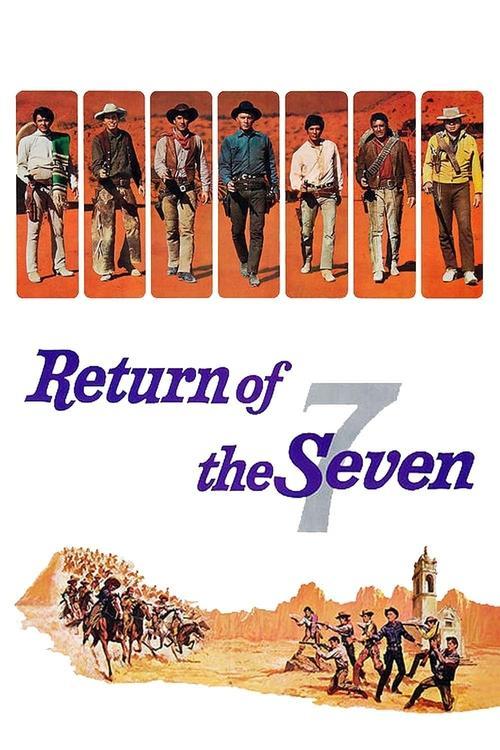 Return of the Seven 1966 official movie poster