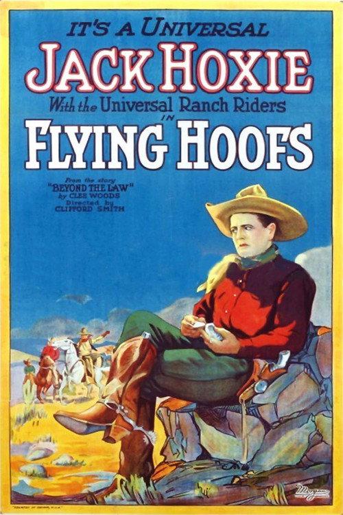 Flying Hoofs 1925 official movie poster
