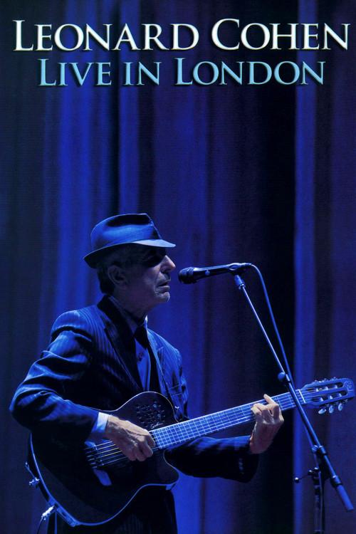 Leonard Cohen: Live in London 2008 official movie poster