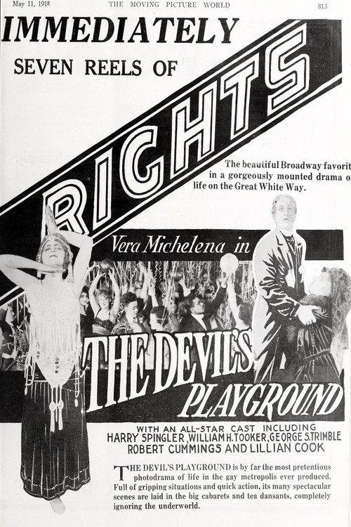 The Devil's Playground 1918 official movie poster