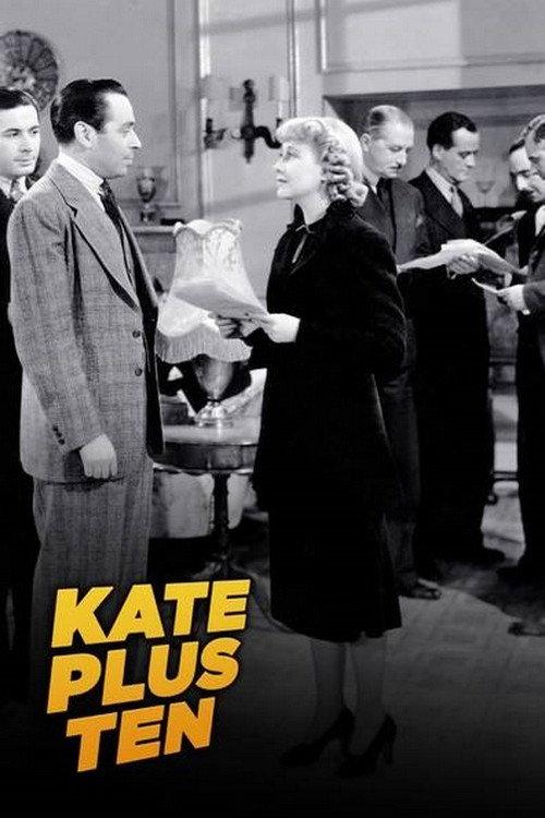 Kate Plus Ten 1938 official movie poster