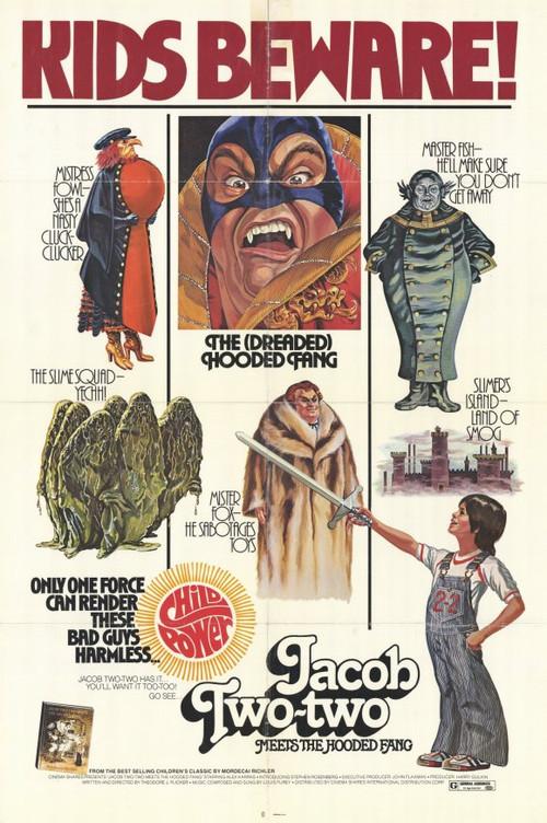Jacob Two-Two Meets the Hooded Fang 1978 official movie poster