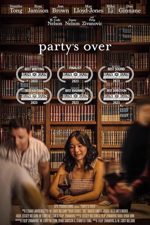 Party's Over 2023 official movie poster