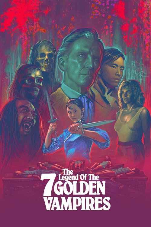 The Legend of the 7 Golden Vampires 1974 official movie poster