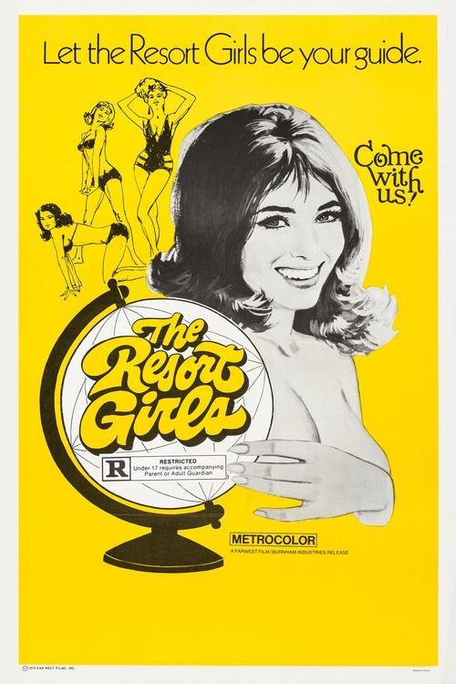The Resort Girls 1971 official movie poster