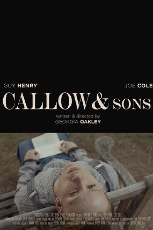 Callow & Sons 2014 official movie poster