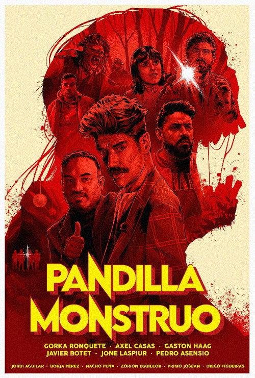 PANDILLA MONSTRUO 2024 official movie poster