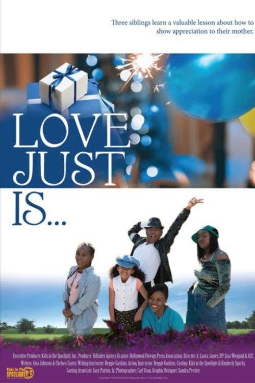 Love Just Is 2013 official movie poster