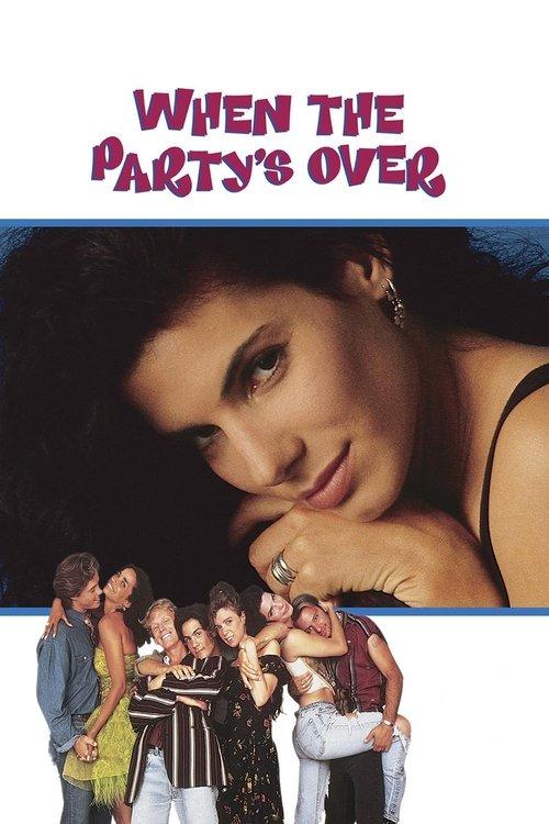 When the Party's Over 1993 official movie poster