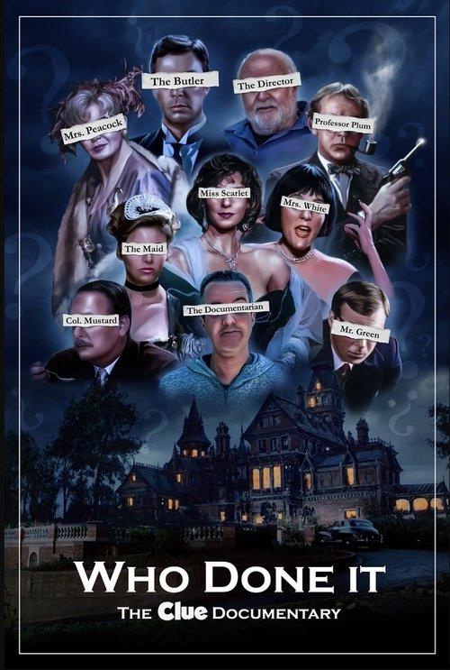 Who Done It: The Clue Documentary 2022 official movie poster