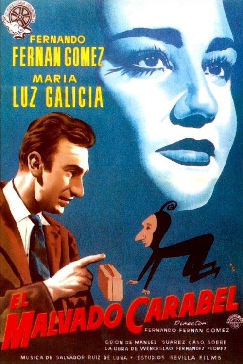 The Wicked Carabel 1956 official movie poster