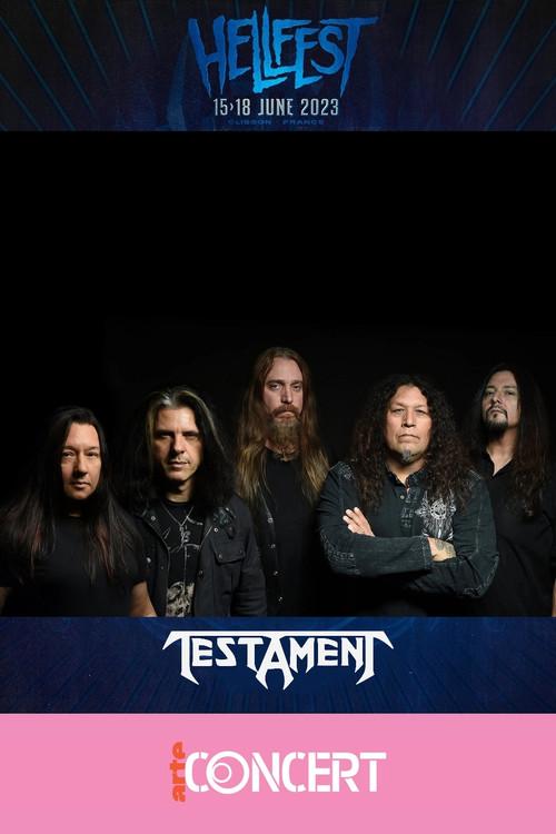 Testament - Hellfest 2023 2023 official movie poster