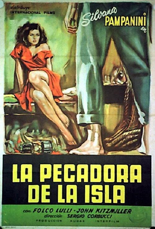 La peccatrice dell'isola 1952 official movie poster