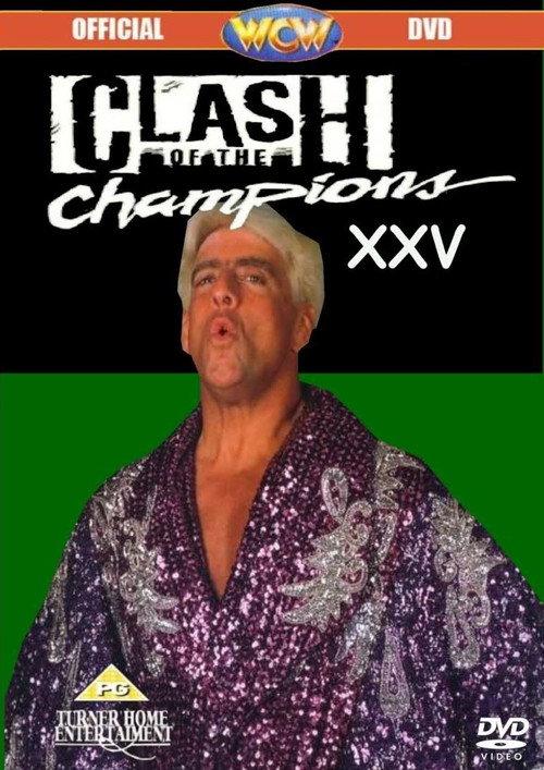 WCW Clash of the Champions XXV 1993 official movie poster