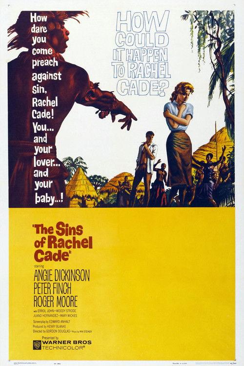 The Sins of Rachel Cade 1961 official movie poster
