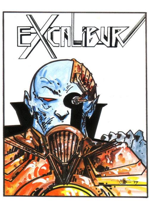 Excalibur 1990 official movie poster