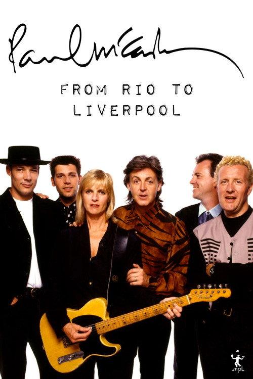 Paul McCartney: From Rio to Liverpool 1990 official movie poster
