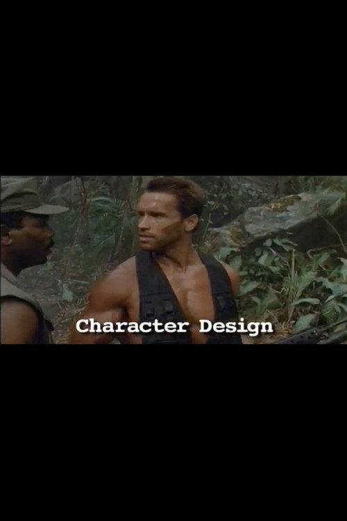 Predator: Character Design 2001 official movie poster