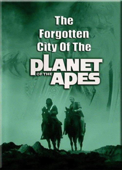 The Forgotten City of the Planet of the Apes 1980 official movie poster