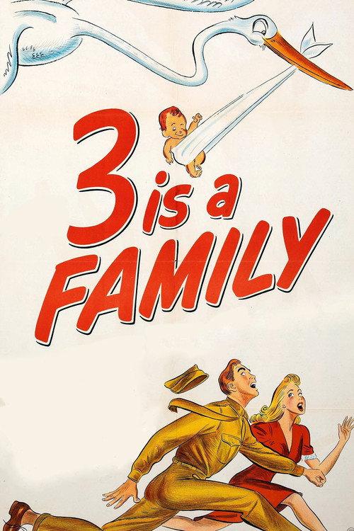 3 Is a Family 1944 official movie poster