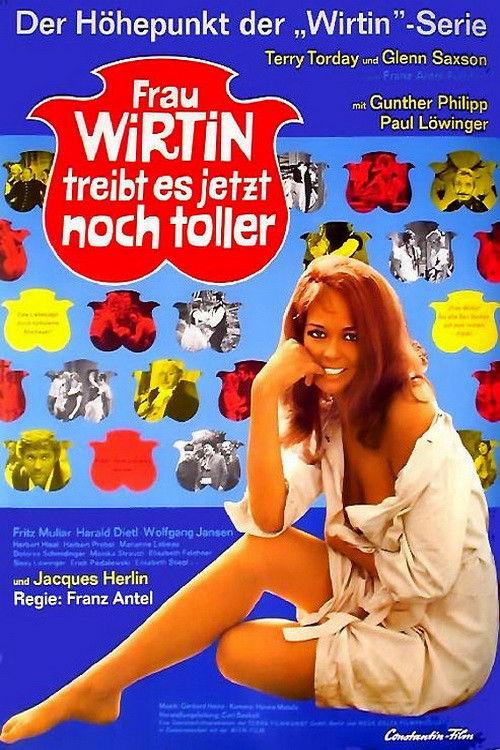 The Hostess Exceeds All Bounds 1970 official movie poster