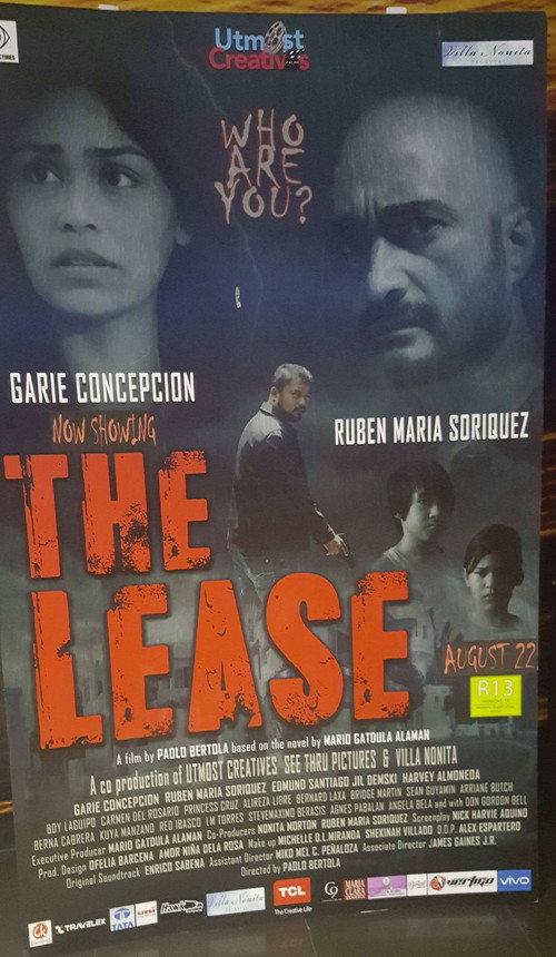The Lease 2018 official movie poster