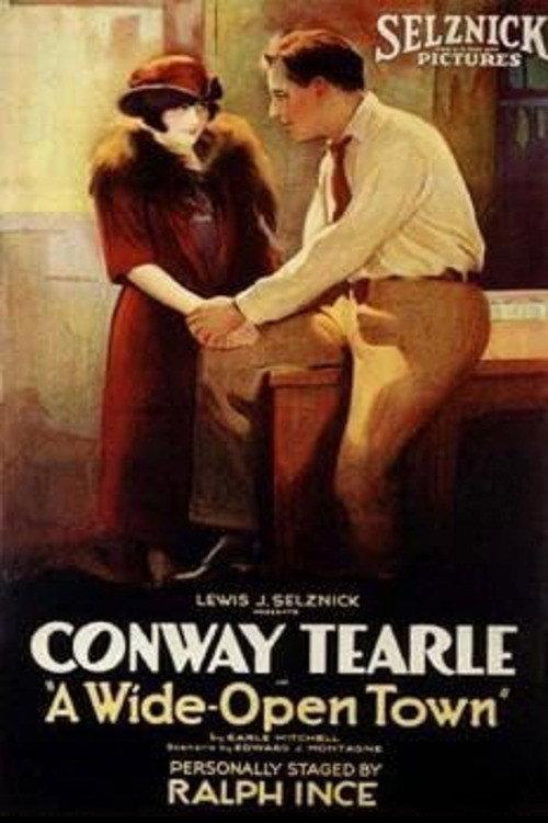A Wide Open Town 1922 official movie poster