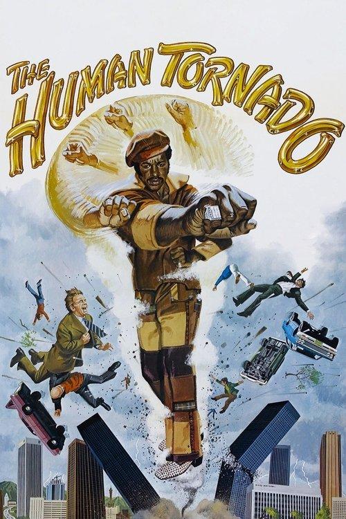 The Human Tornado 1976 official movie poster