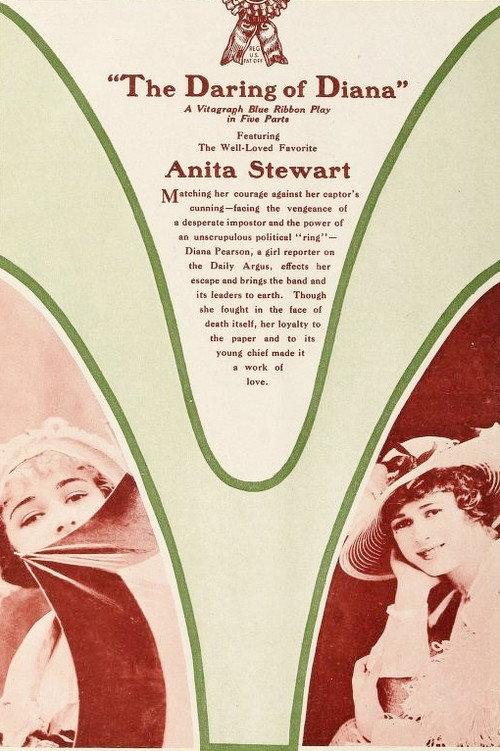 The Daring of Diana 1916 official movie poster