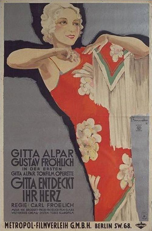 Gitta Discovers Her Heart 1932 official movie poster
