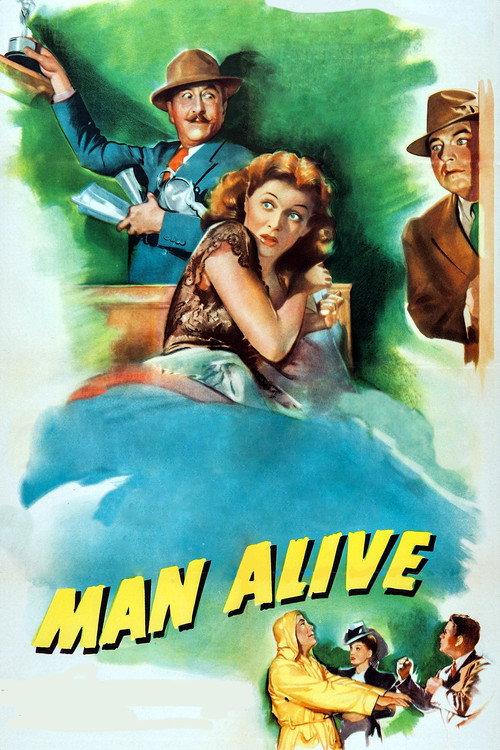 Man Alive 1945 official movie poster