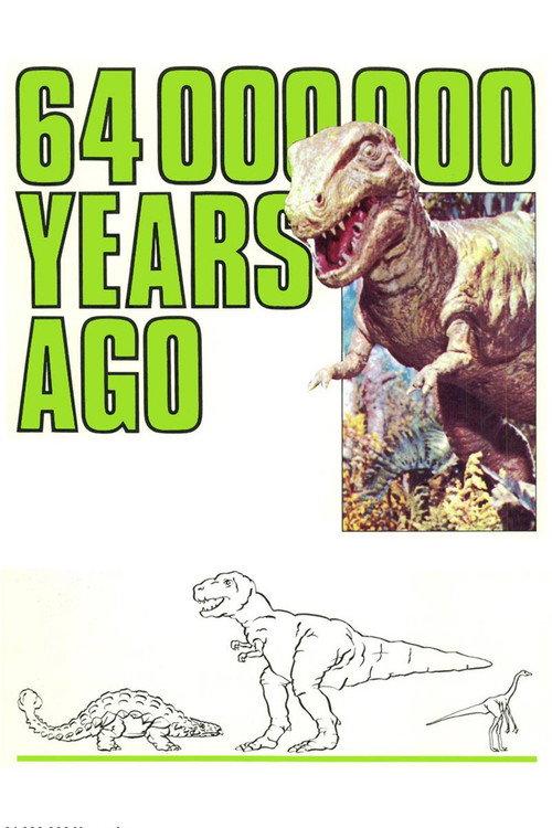64,000,000 Years Ago 1981 official movie poster