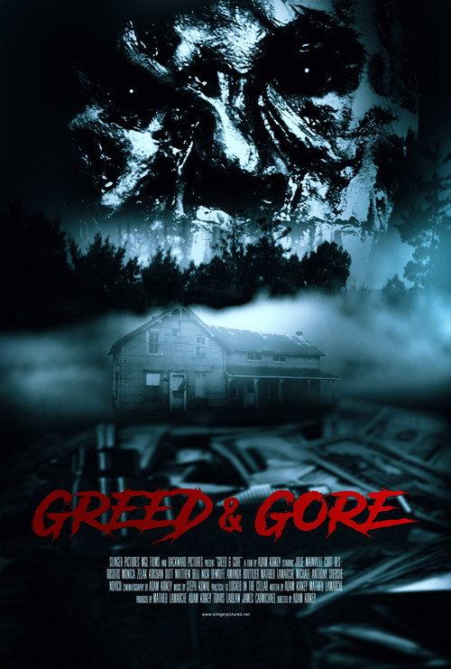 Greed & Gore 2023 official movie poster
