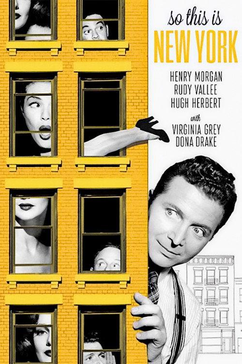 So This Is New York 1948 official movie poster